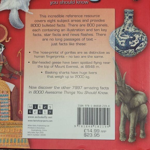 8000 Awesome Things You Should Know Book • Educational Learning - Picture 8 of 9